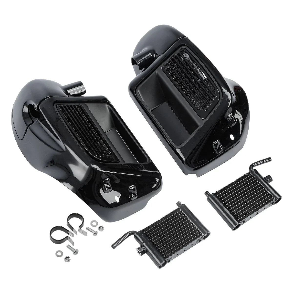 Lower Fairings Radiators Engine Guard Bar for Harley Touring 2014-2024