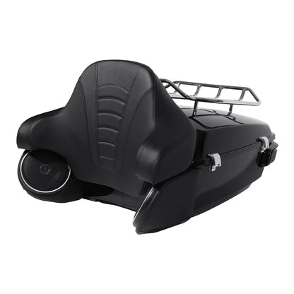 Trunk Backrest Smoke Light Speaker for Harley Touring Road Glide (2014–2026)