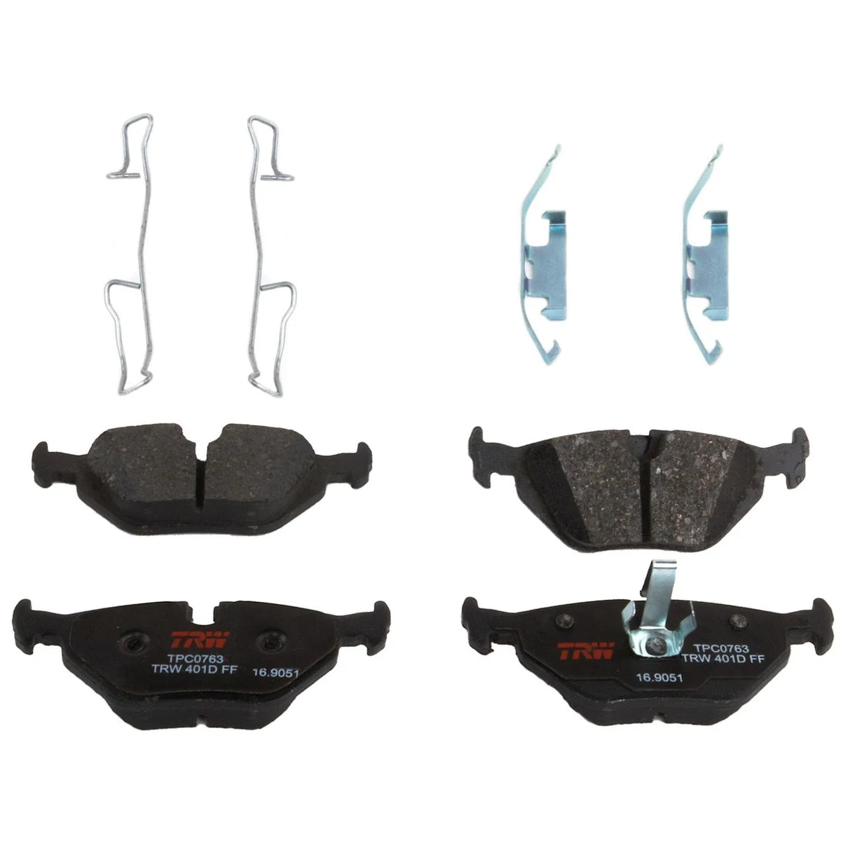 Brake Pad Set for BMW 325i (2001–2005) Rear