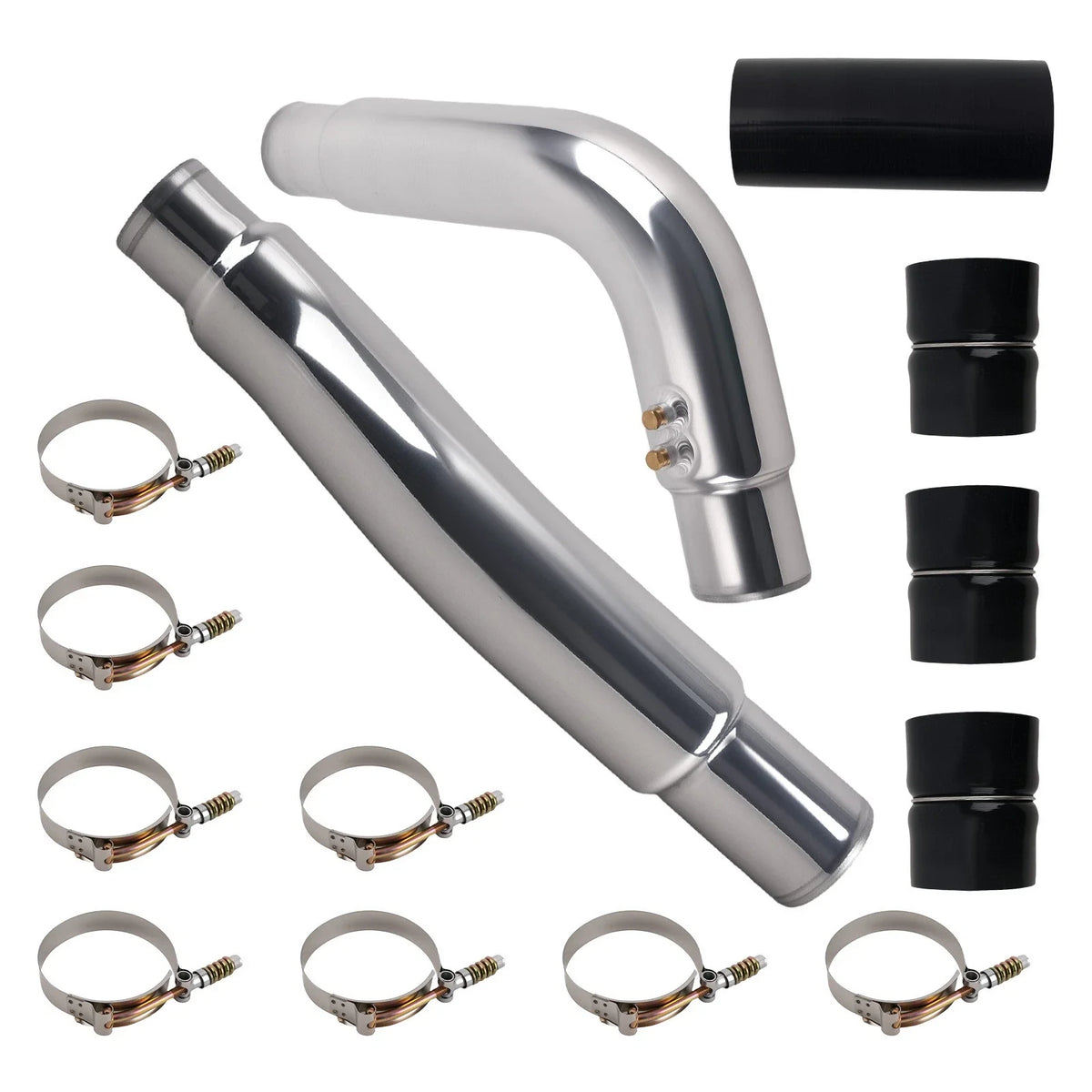 Black Stainless Intercooler Pipe for Dodge Ram 5.9L Cummins Diesel (2003–2007)