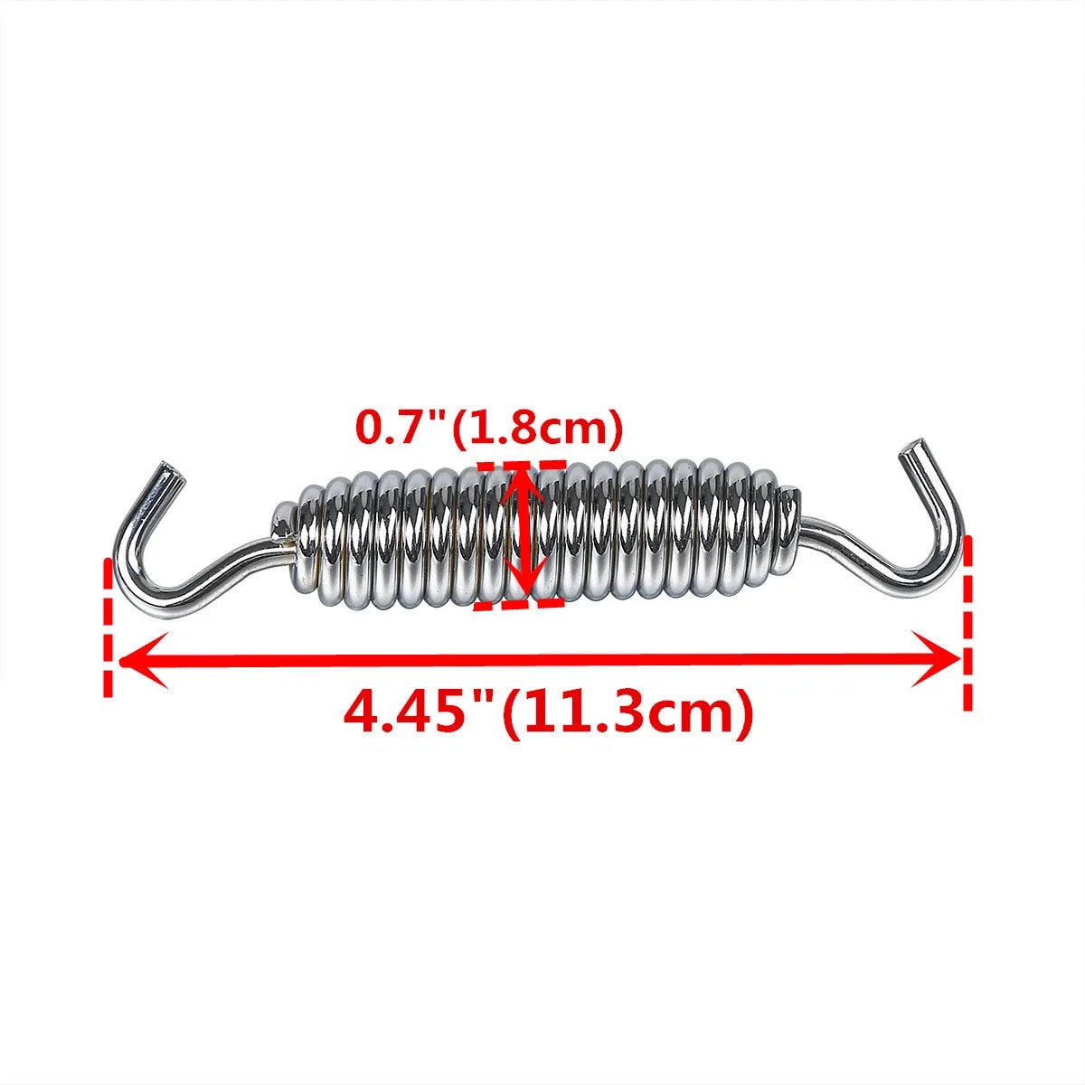 Chrome Kickstand Jiffy Spring for Harley-Davidson Softail 2007-2017