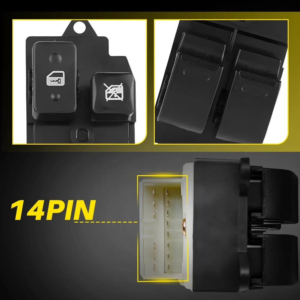 Electric Window Control Switch for Hilux N70 Toyota 2005-2015