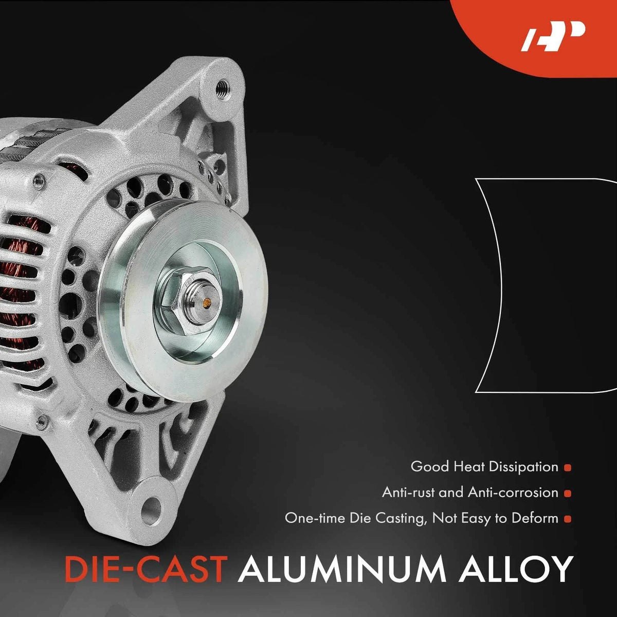 Replacement Alternator for D21 Nissan (1990-1993)