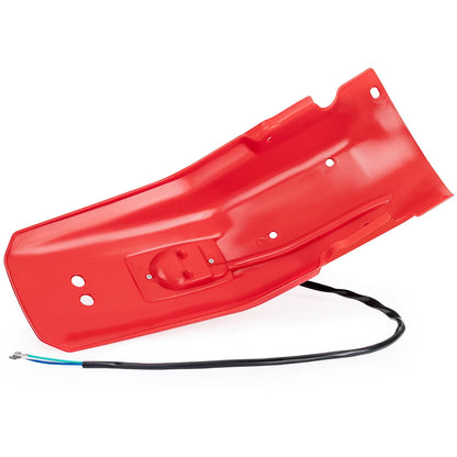 Red Rear Fender & Taillight for Honda XR250R XR600R XR650L XR350R XR250L (1985–2024)