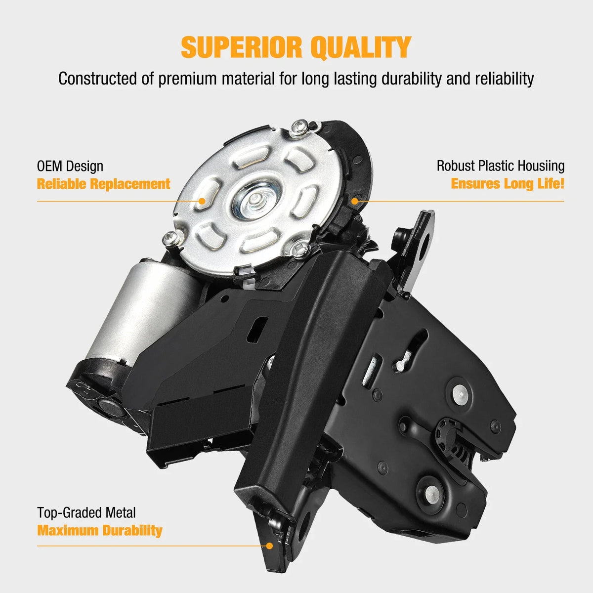 Rear Trunk Latch Lock Actuator with Motor for 2019-2023 Chevrolet Blazer
