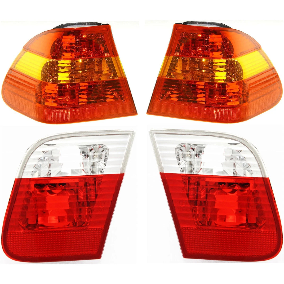 Tail Light Kit for BMW 325i (2002–2005) - Driver & Passenger Side
