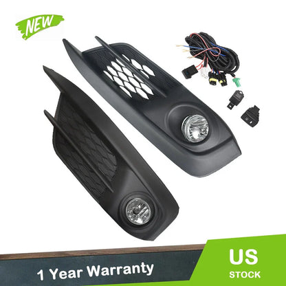 Fog Lamp Kit with Switch & Bulbs for Honda Civic 2016-2018