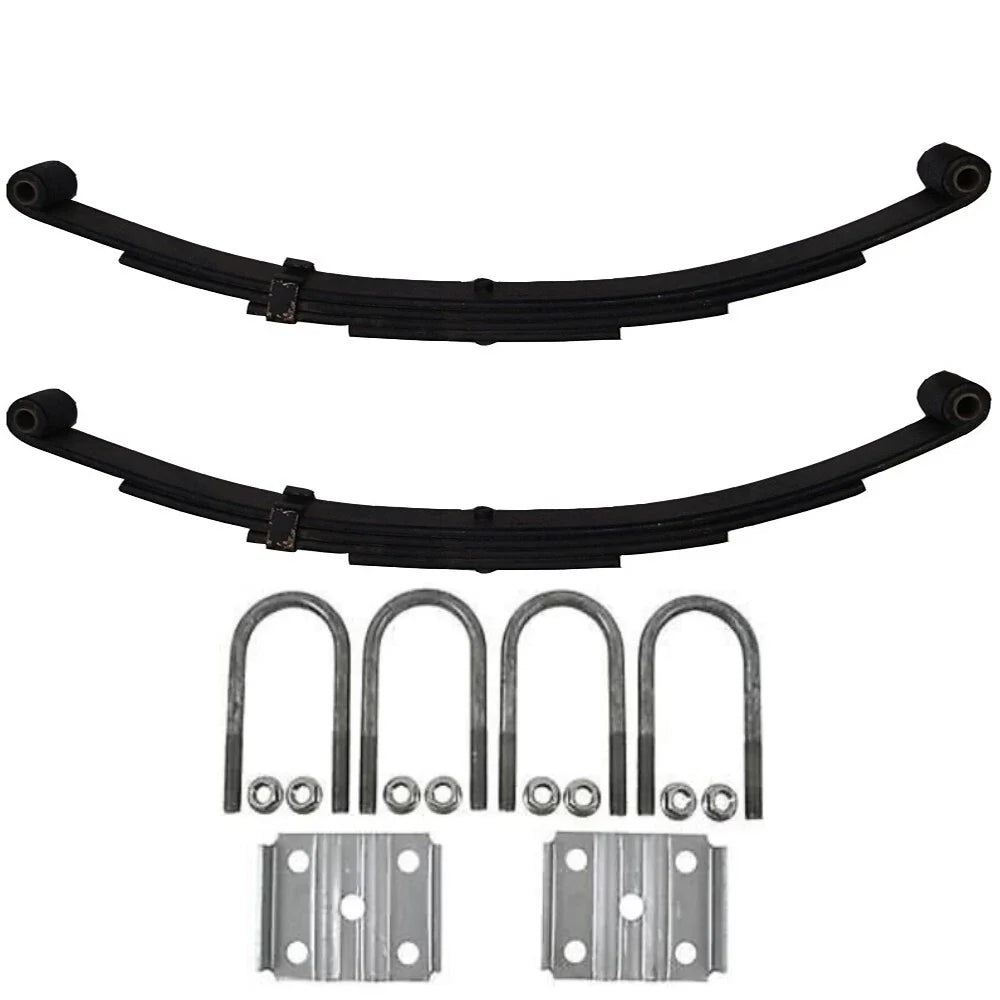 Set of 4 Double Eye Trailer Leaf Springs for (25-1/4") #9150014