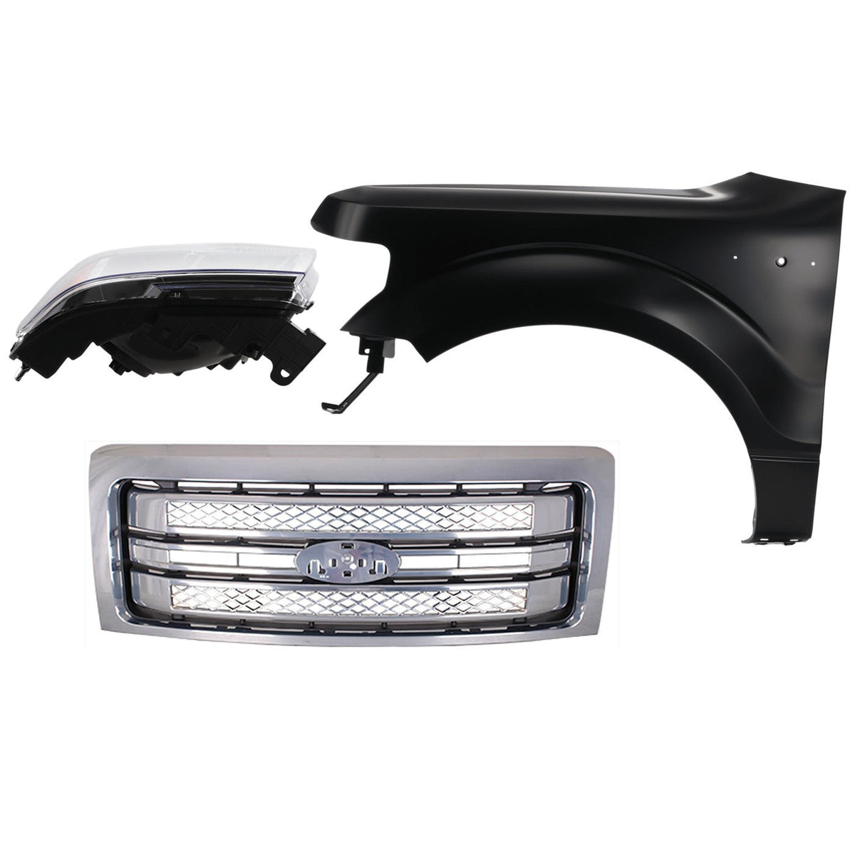 2013-2014 Ford F-150 Driver Side Quarter Panel