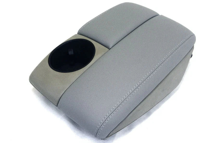 Leather Synthetic Center Console Armrest Cover for Audi Q7 (2007–2015)