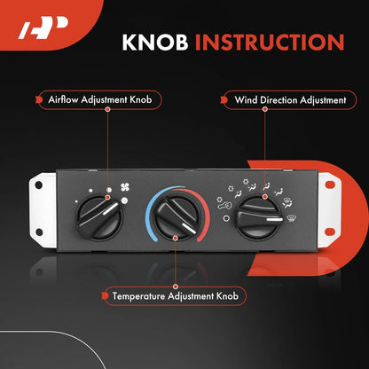 Heater A/C Climate Control Unit for Jeep Wrangler TJ 1997-2006