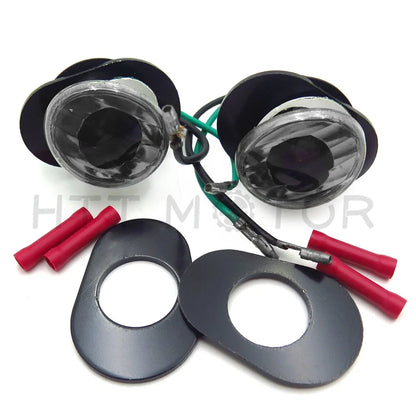 LED Turn Signals - Smoke Flush Mount for Kawasaki ZZR600 (2005-2006)