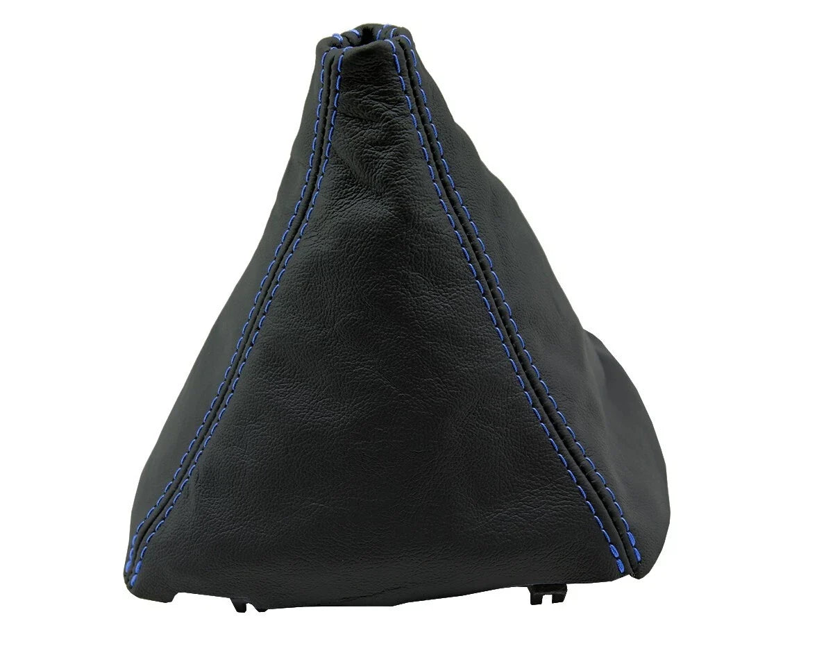 Leather Manual Shift Boot Cover for Acura Integra (1994–2001) Blue Stitch