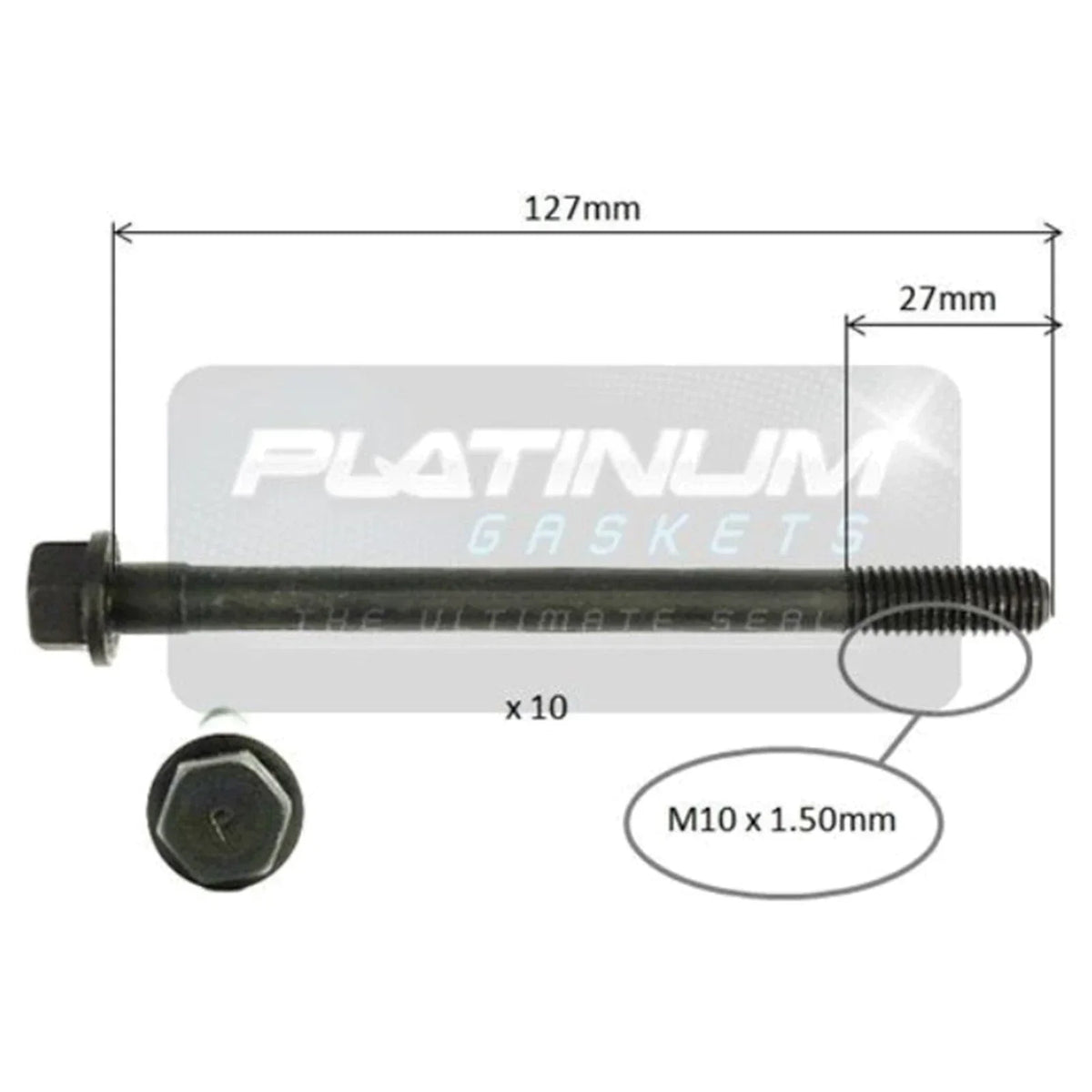 Cylinder Head Bolt Set for Ford Maverick 6cyl 4.2L (1988-1993)