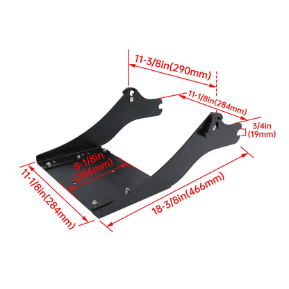 Luggage Trunk Mount Rack Bracket for Harley Davidson Touring (1997–2008)