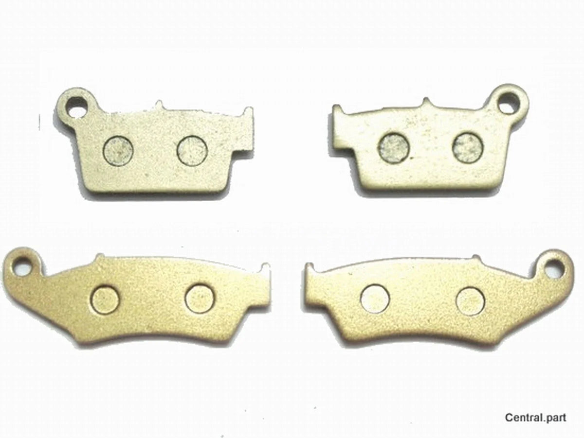Set of 4 Brake Pads for Honda CR125R CR250R CR500R (1995–2001)