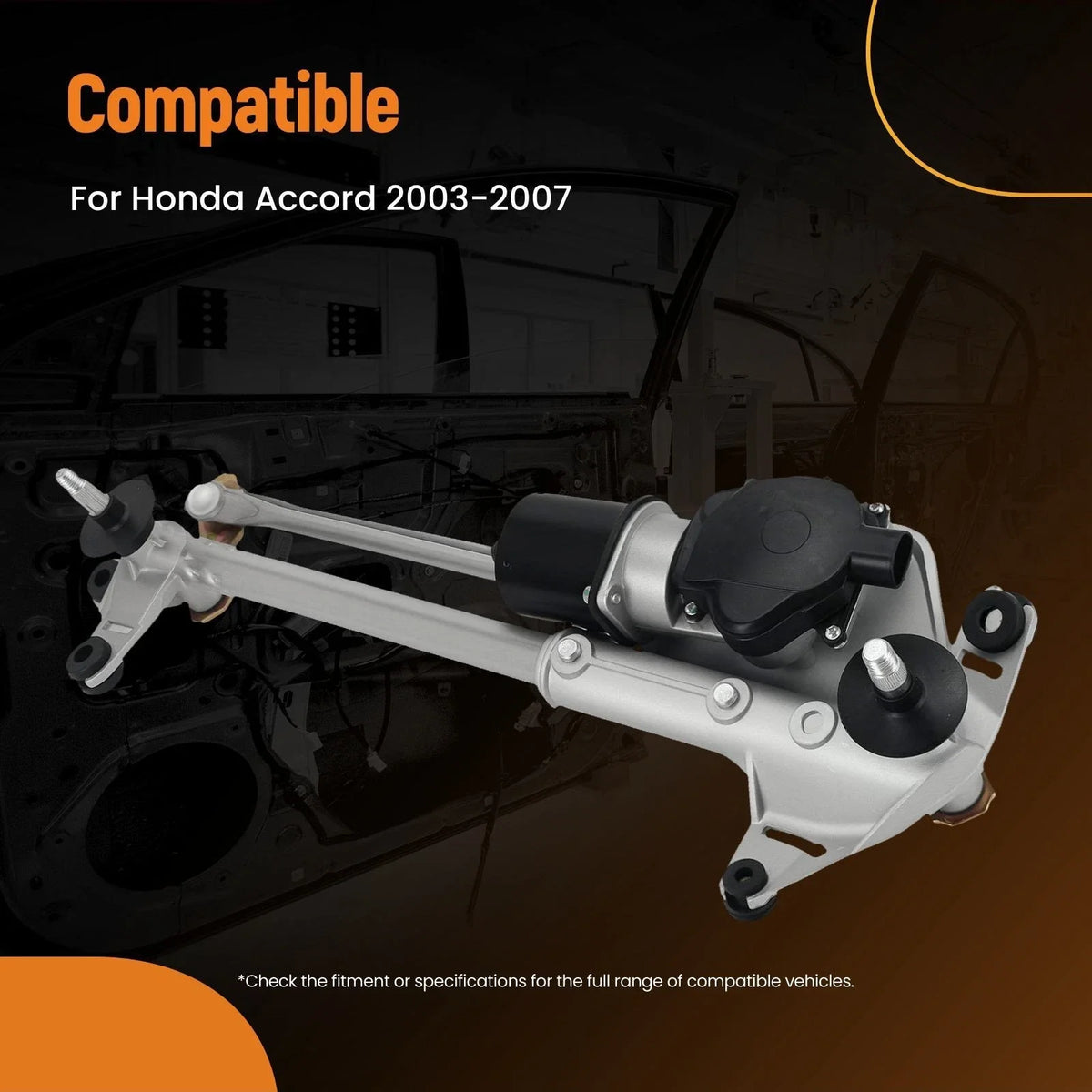 Wiper Motor Linkage Assembly for 2003–2007 Honda Accord