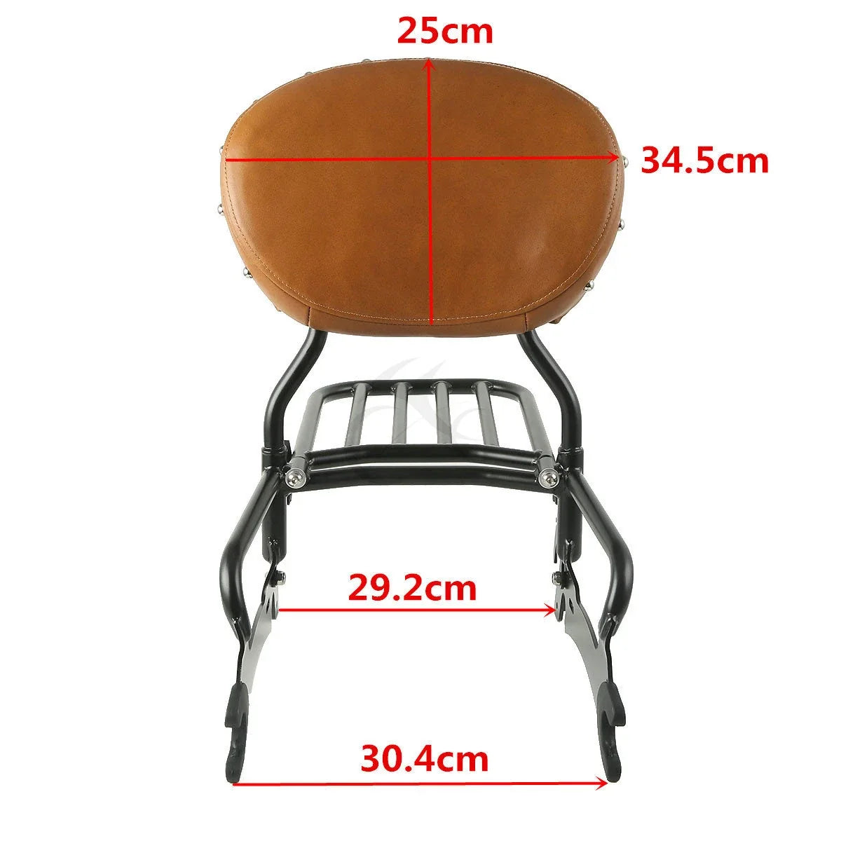 Backrest Sissy Bar Rack Mount Spools for Indian Chief Classic Vintage (2014–2018)