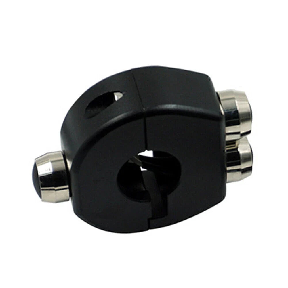 7/8" CNC Motorcycle Handlebar Black Switch for