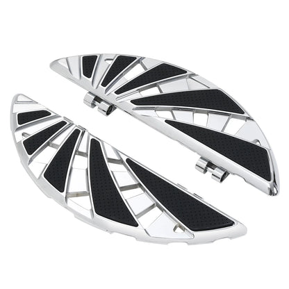 Front Driver Floorboard Bracket for Harley Electra Glide 2014–2023 Chrome