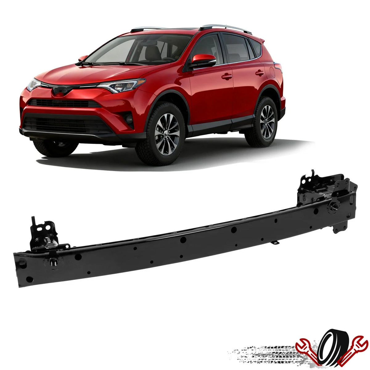 Front Bumper Reinforcement Impact Bar for Toyota RAV4 (2014–2018)