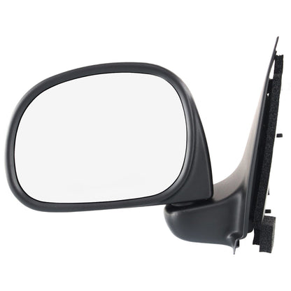 Textured Finish Left Paddle Style Manual Mirror for Ford F-150 (1997-2001)
