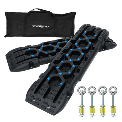 2X Recovery Traction Tracks for 4WD Vehicles (Sand Mud Snow)