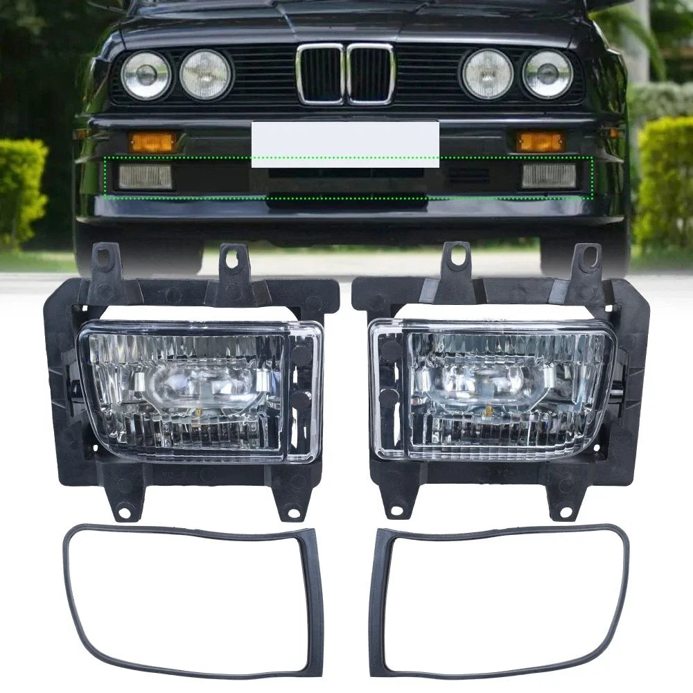 Front Fog Light Daytime Running Lamp for BMW E30 318i 320 325i