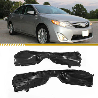 Front Fender Liner Pair for Toyota Camry 2012-2014 Left & Right
