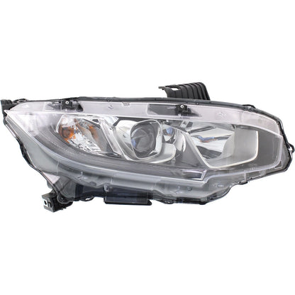 Halogen Headlight Kit for Honda Civic (2016–2018) LH RH