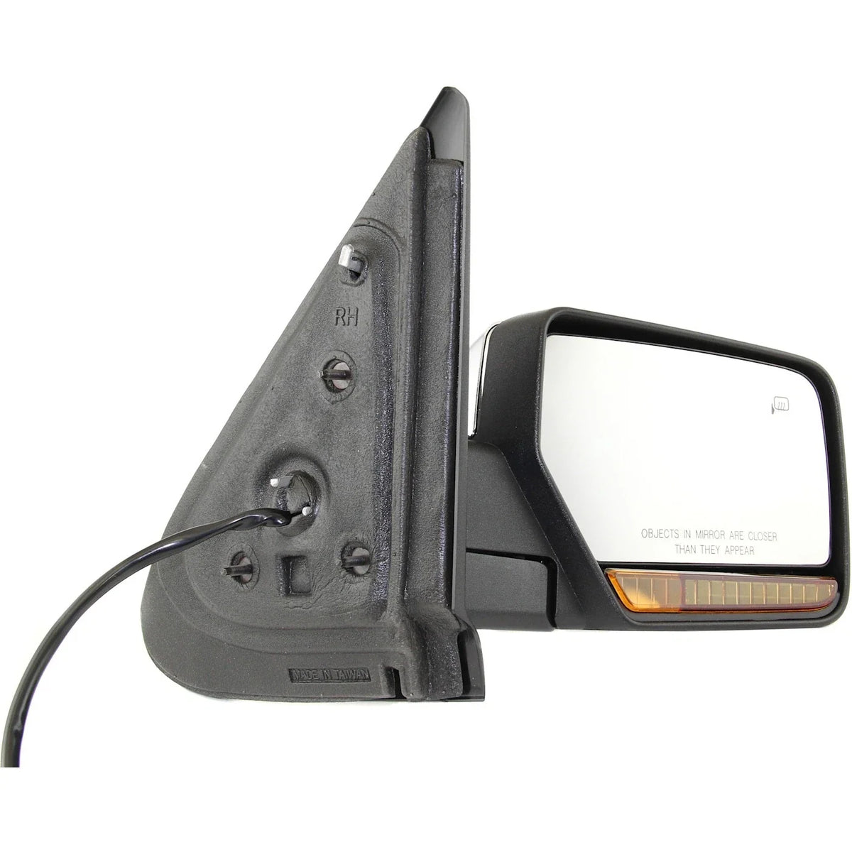 Power Mirror Set with Heating for Ford Expedition 2007-2008 Chrome