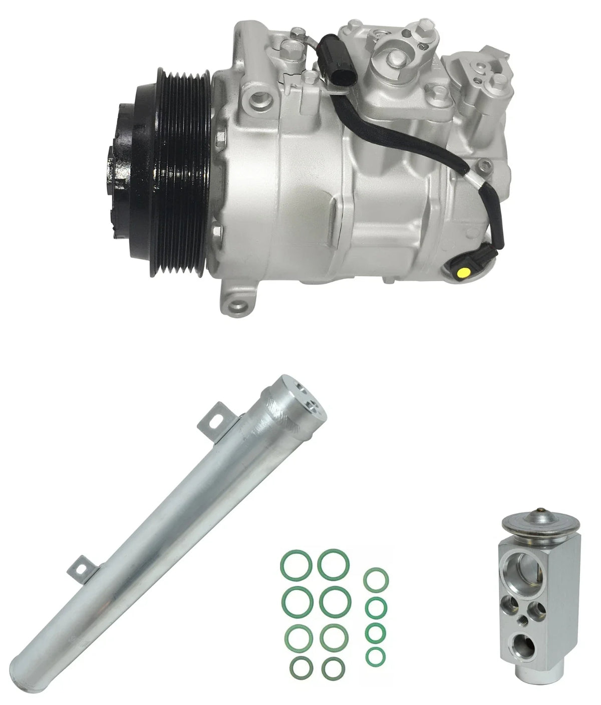 A/C Compressor Kit Replacement for Mercedes CLK55 AMG 5.5L (2006–2006)
