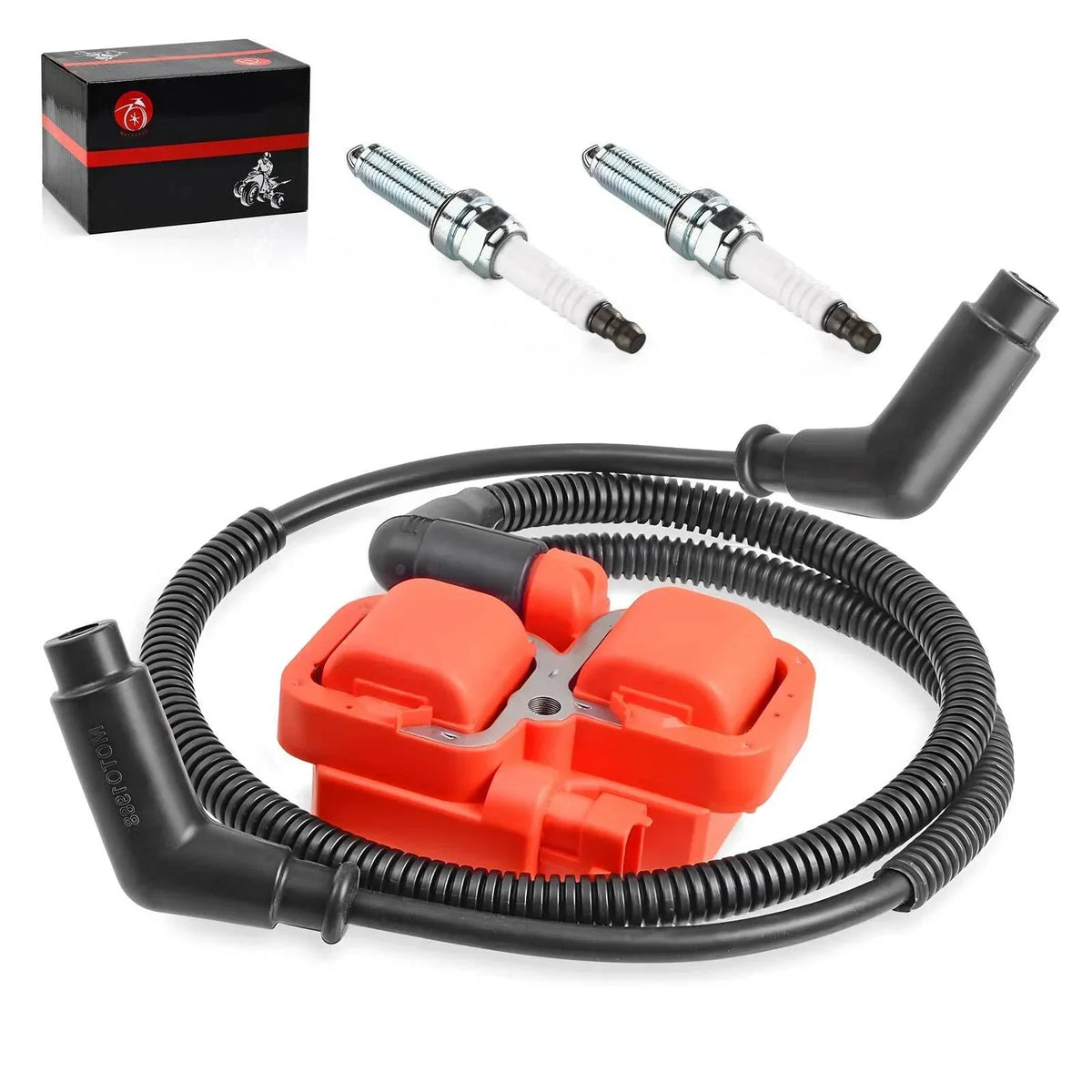 Wire Cap, Ignition Coil & Spark Plug for Can-Am Maverick 1000R 2013-2018