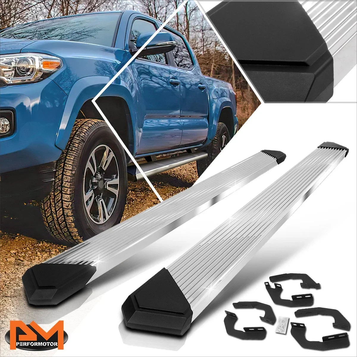 Set of 2 Side Step Pads for Double Cab Tacoma (2005-2022)