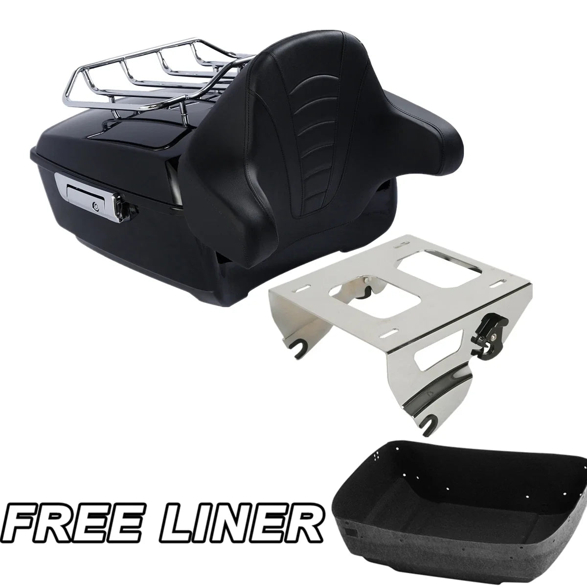 Solo Mount Rack Compatible with Harley Touring 2014 to 2025