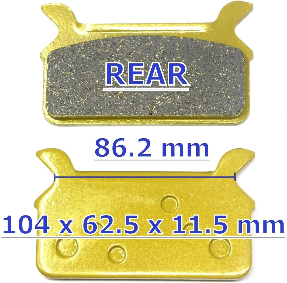 Brake Pads for Harley Davidson FLT/FLHT/FLHTCI (1997–2009)