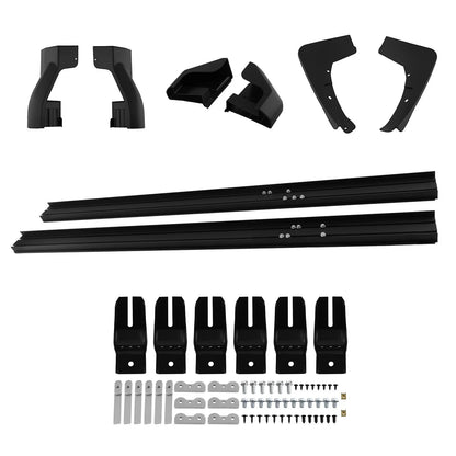 Black Running Board Nerf Bars for Ford Explorer (2020–2026)