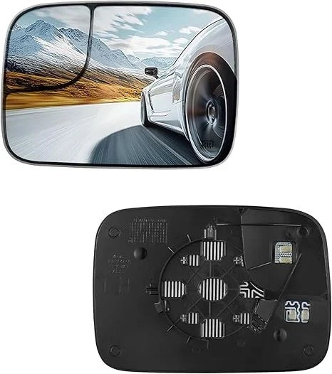 Left Side Heated Tow Mirror Glass for 2005-2009 Dodge Ram 1500