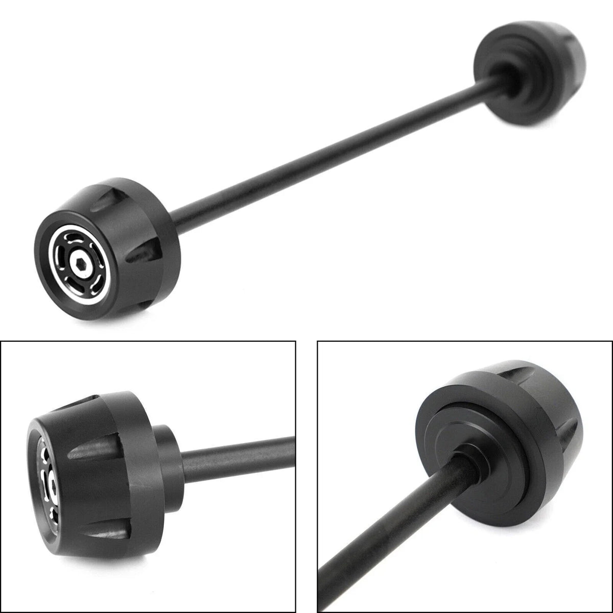 Front axle fork sliders crash bobbins for Ducati Scrambler (All T9)