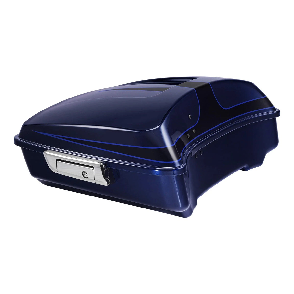 Trunk Pad Mount for Harley Electra Glide (2014–2023) Zephyr Blue/Black Sunglo