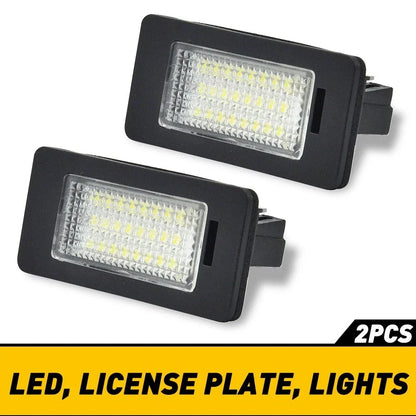 2X Canbus LED White License Plate Bulbs for BMW E39 E60 E90 F30 E92 E70
