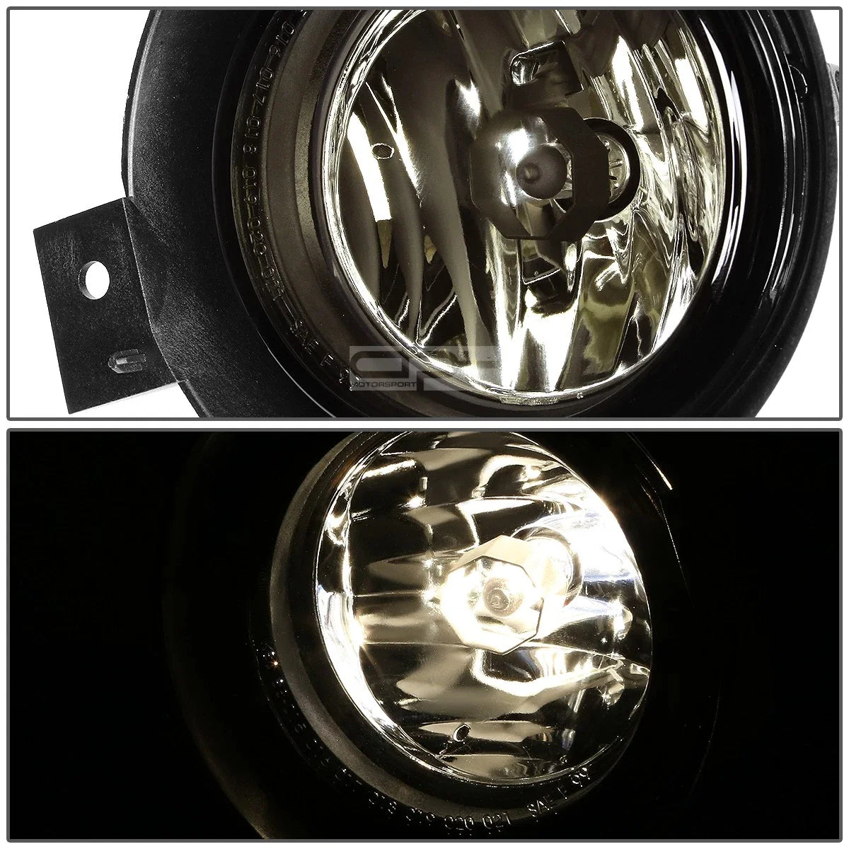 Smoked Lens Fog Light Lamp Pair + Switch for Ford Ranger (2001–2003)