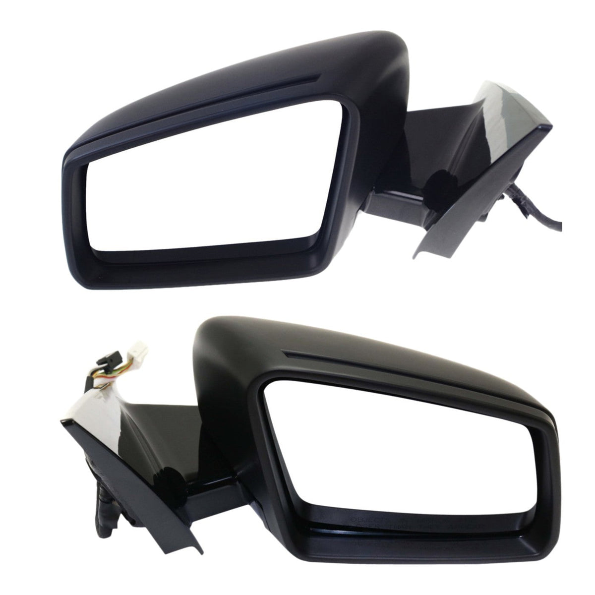 Power Mirror Set for Mercedes Benz E350 (2010–2014) Heated Folding Paintable