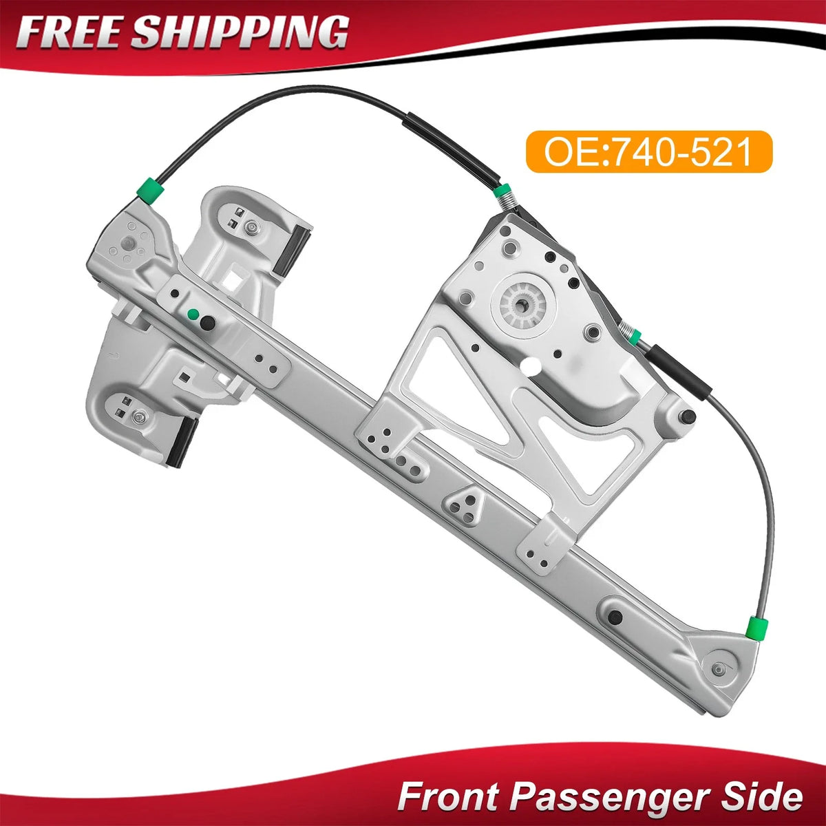 2000-2005 Window Regulator for Cadillac DeVille Sedan