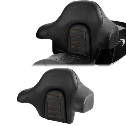 Chopped Trunk Backrest Pad for Harley Touring 2014–2024