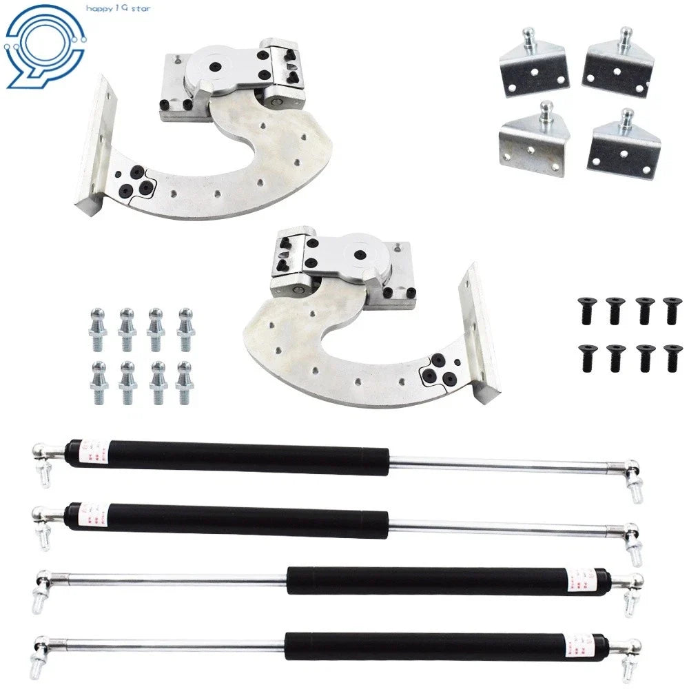 Bolt-On Vertical Hinge Kit for Universal Fit Lambo Door (2000–2023)