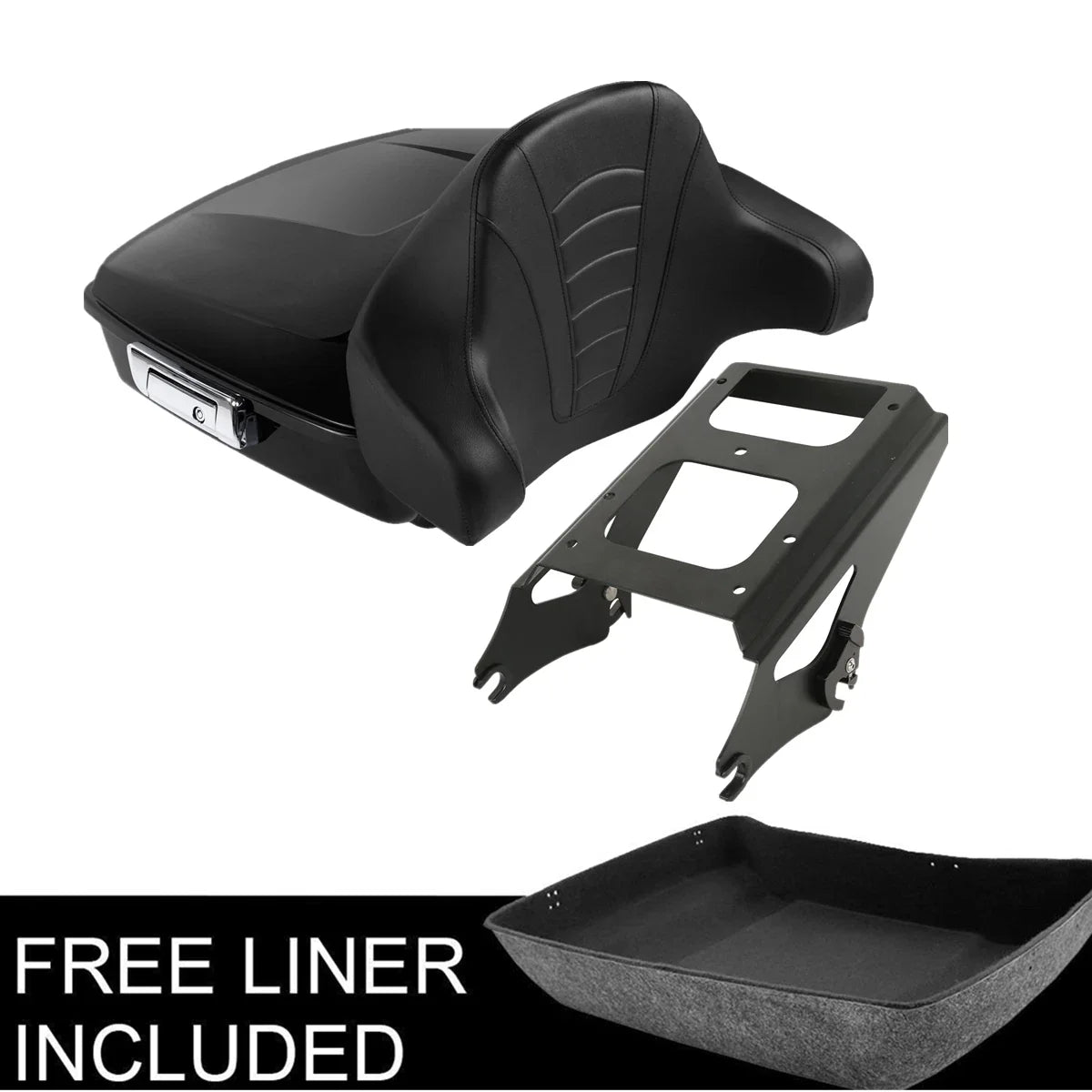 Mount Rack Trunk Pad for Harley Electra Glide Touring 2009-2013