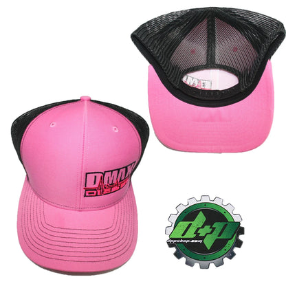 Duramax Diesel Trucker Hat for Richardson (Pink/Black Mesh)