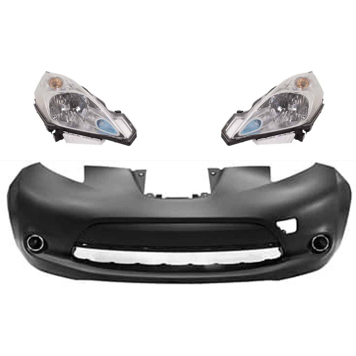 Headlight Set for Nissan Leaf (2015–2017) - Driver & Passenger Side