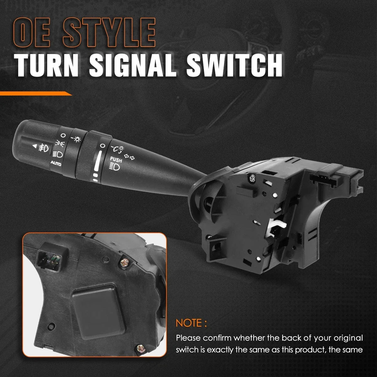 Turn Signal Fog Light Switch for Dodge Avenger Journey Sebring Compass Wrangler (2008–2017)
